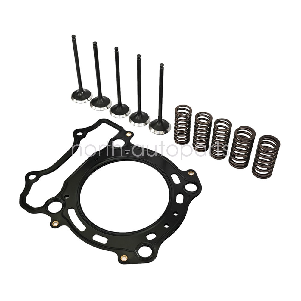 Valve Intake & Exhaust w/ Cylinder Gasket Kit for Yamaha YZ250F WR250F 2001-2013