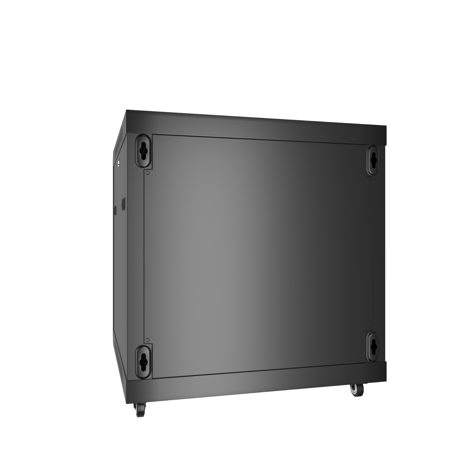 12U Server Rack Locking Network Cabinet Data Enclosure with PDU-Feet-Fan-Shelf