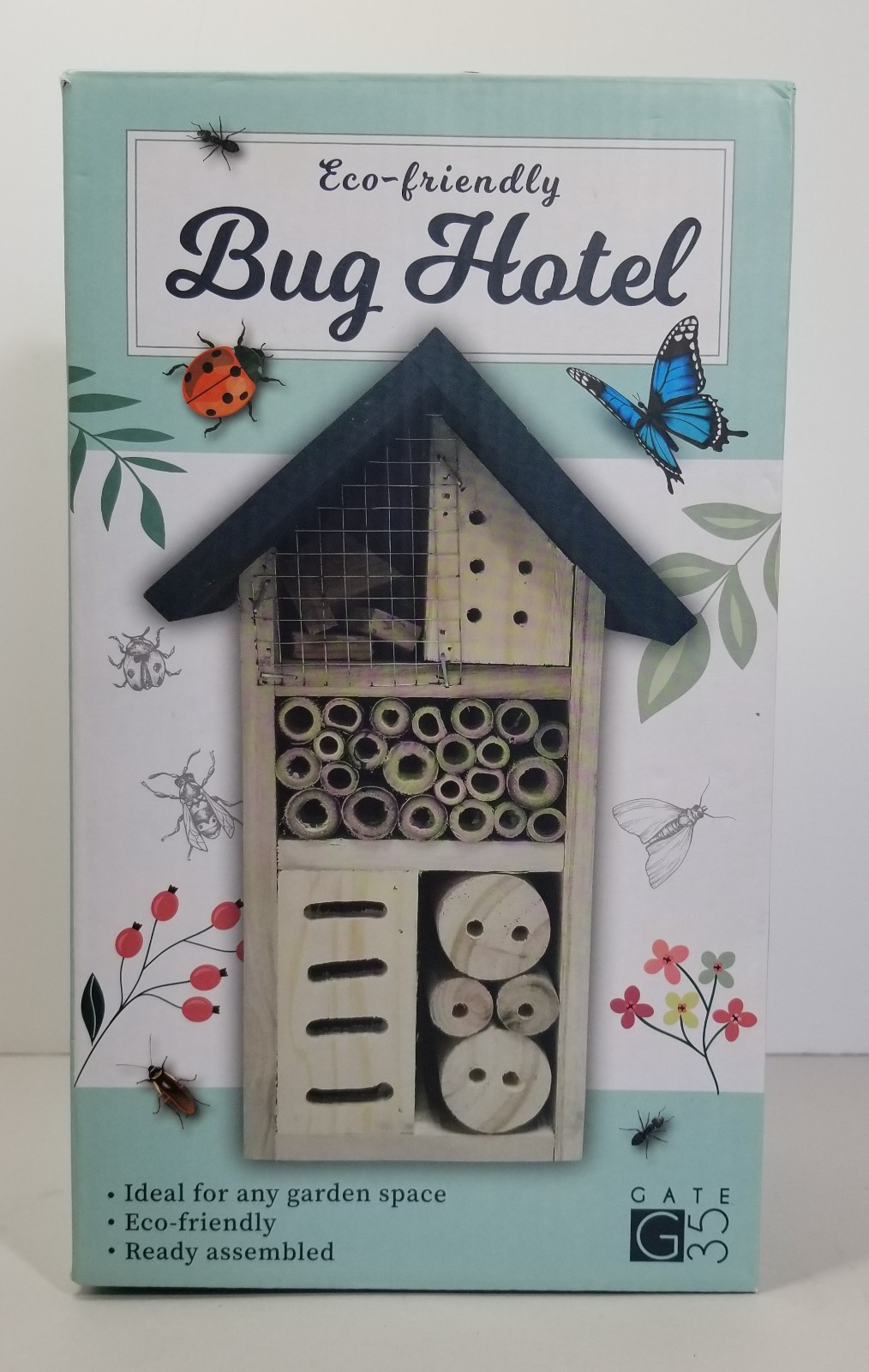 Eco-Friendly Bug Hotel Garden Bug Habitat New in Open Box
