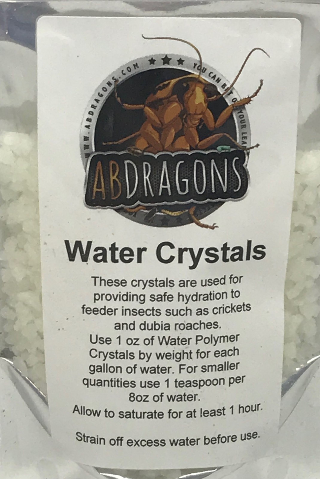 5 LBS Medium Water Polymer Crystals Free Shipping USPS or FedEx Express Saver