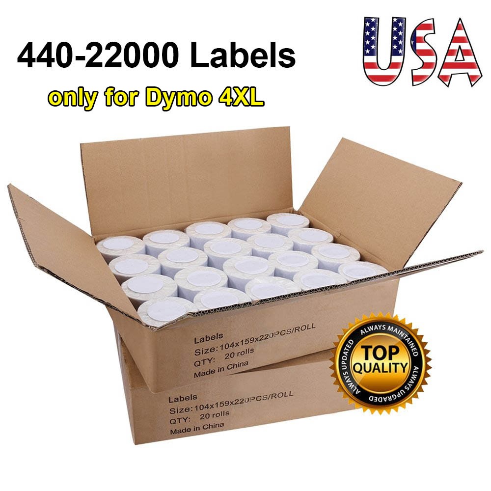 4XL LabelWriter 4"x6" Shipping Labels | Waterproof | Office/Home Use | Free Ship
