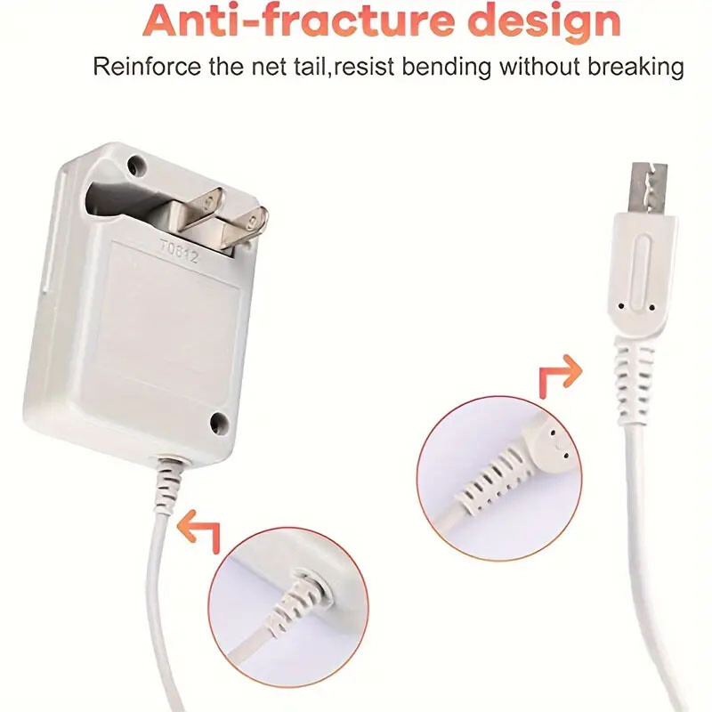 New AC Adapter Home Wall Charger Cable for Nintendo DSi/ 2DS/ 3DS/ DSi XL System
