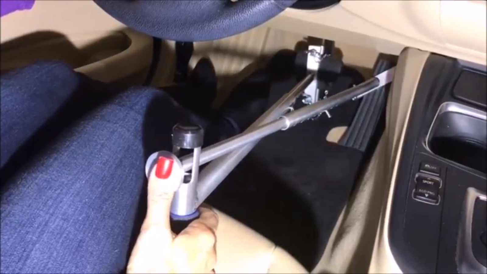 Portable Hand Controls Disabled Driving Lightweight Handicap Car Mobility truck