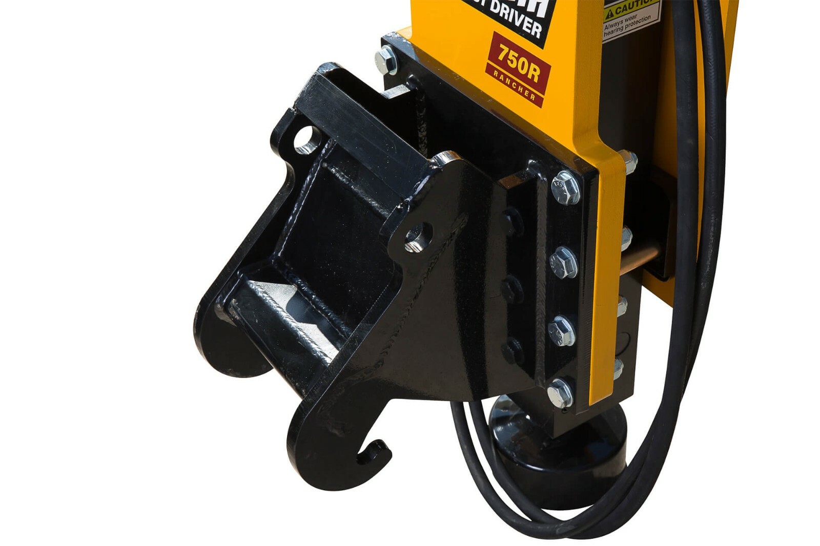 Montana 750 Rancher Hydraulic Fence Post Driver Bobcat Excavator Quick Exchange