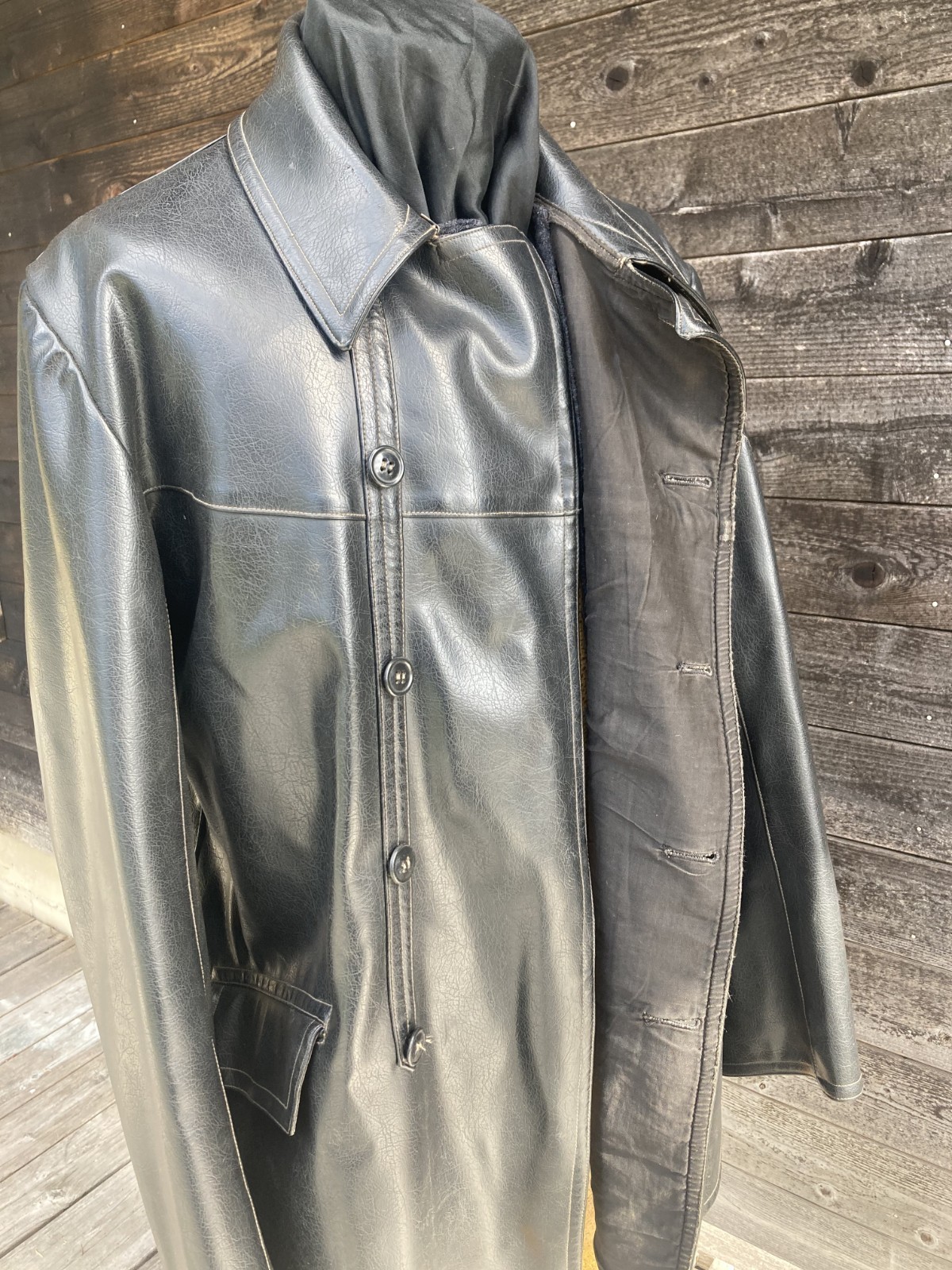 REPLICA Imperial Russian aviator's/submariner's (imitation) leather jacket