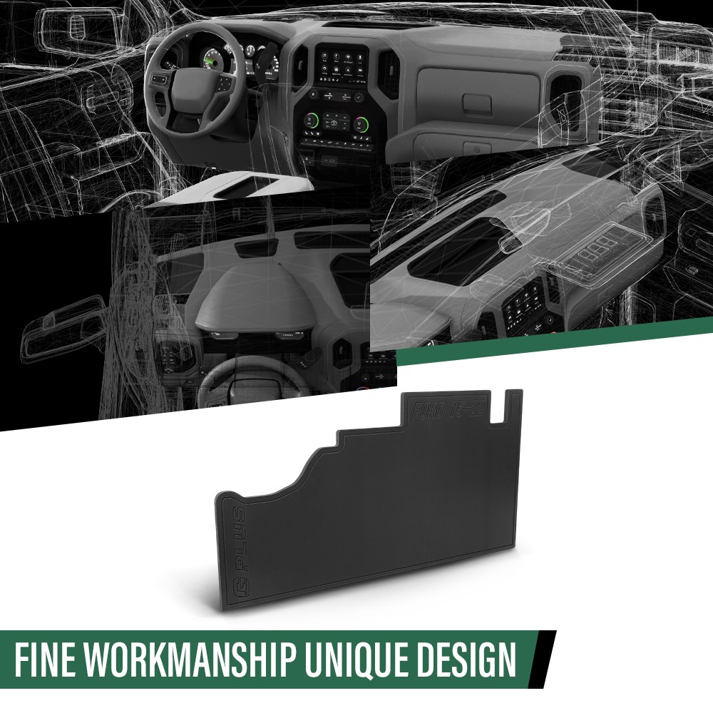 1/2 PVC Custom Made Amplifier Rack Fit For 09-24 Ford F150/17-24 F250 F350 Truck