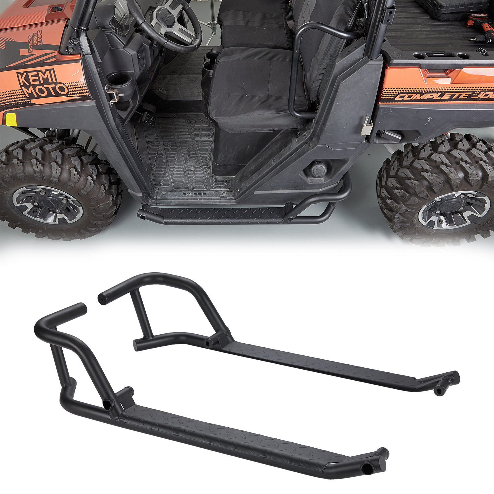 Heavy Duty Side Nerf Bars Rock Sliders #2882530 For 18-26 Polaris Ranger XP 1000