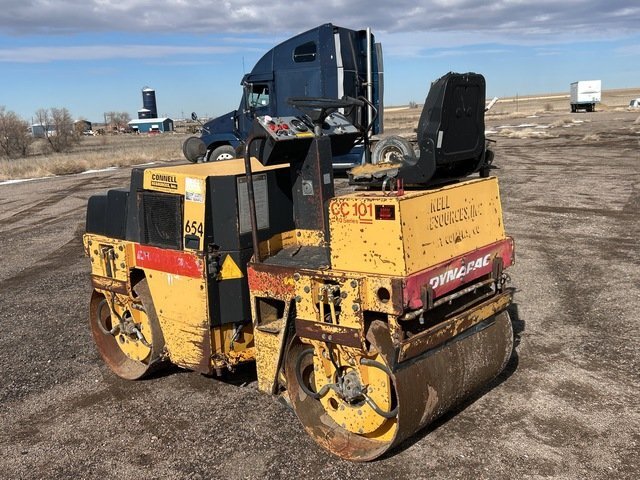 1990 Dynapac CC101 Double Smooth Drum Roller Asphalt # 4287