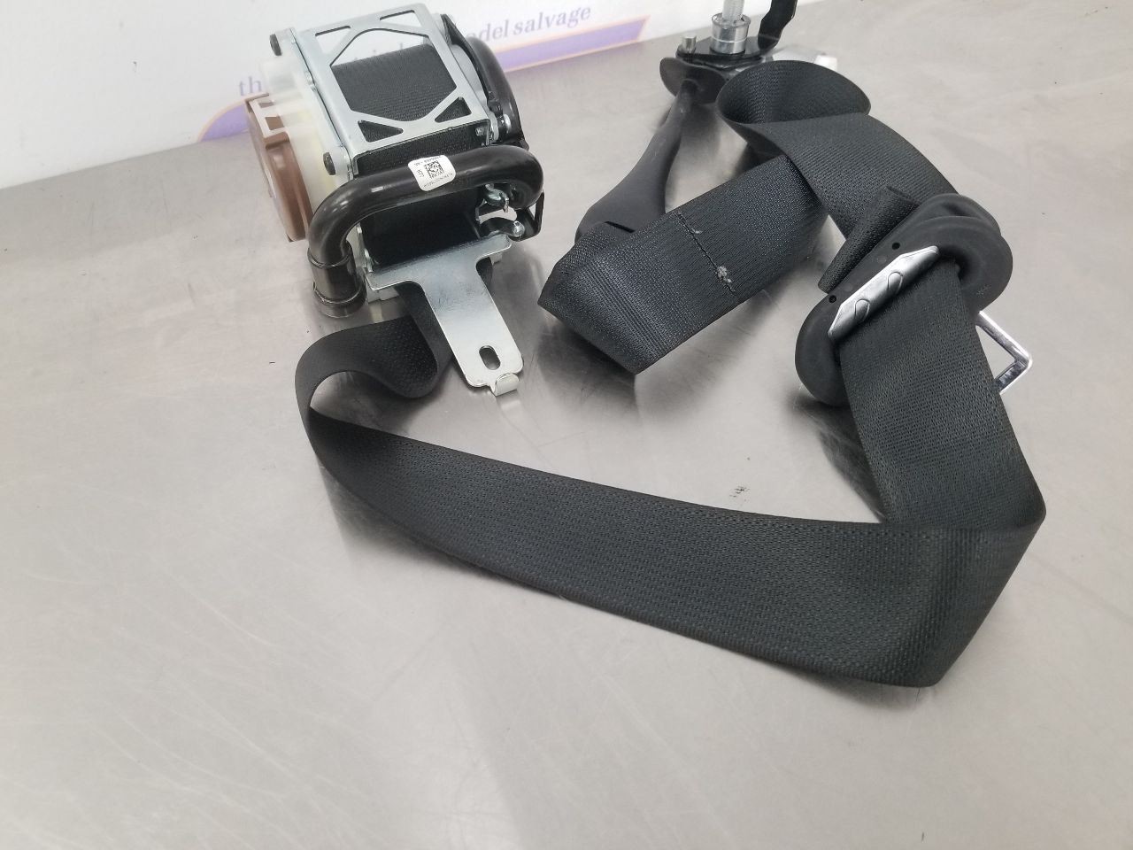 22 2022 NISSAN FRONTIER CREW PASSENGER RIGHT FRONT SEAT BELT RETRACTOR BLACK