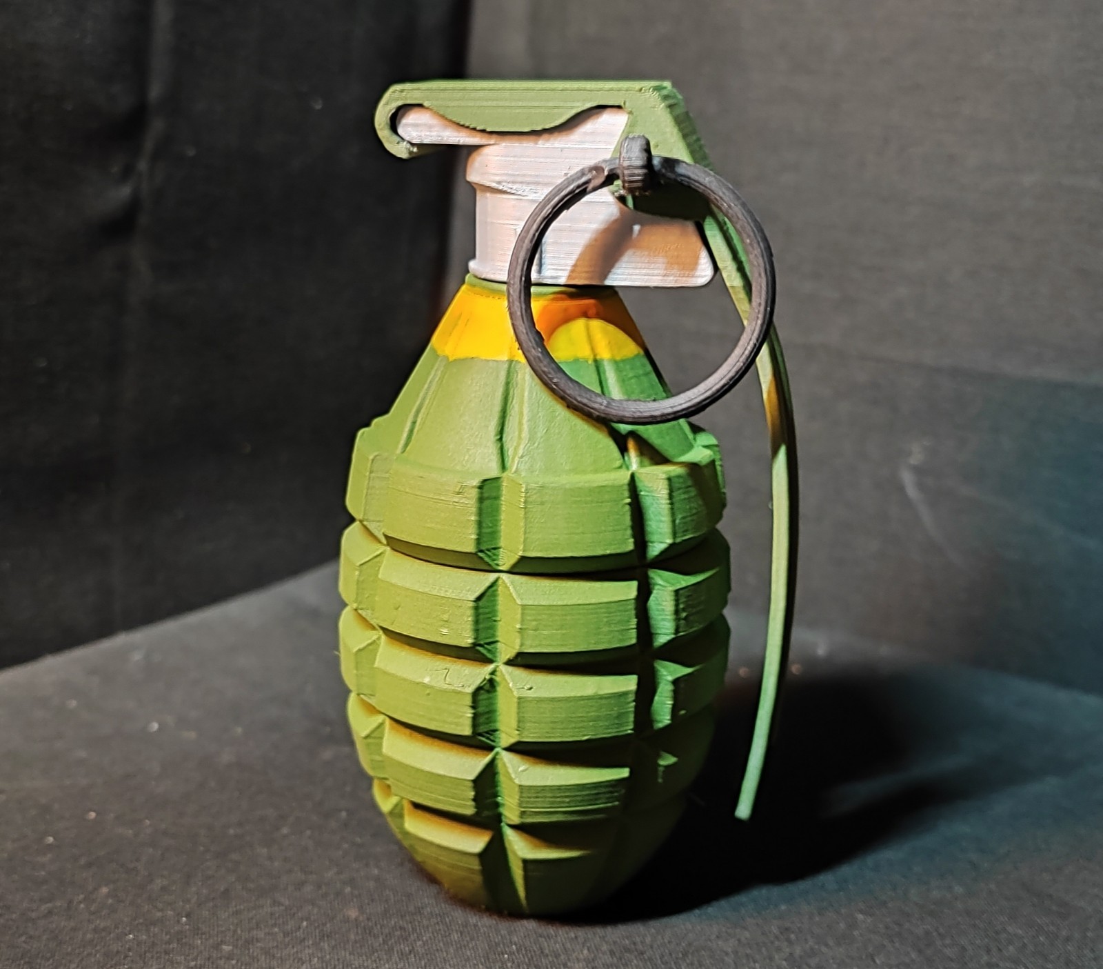Inert WWII MK2 Pineapple Grenade Replica 1:1 Prop Training cosplay