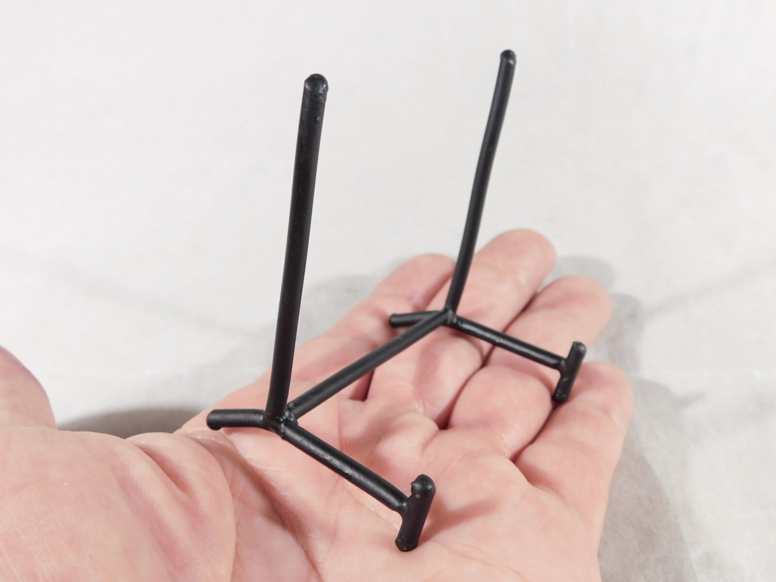 Easel Display Stand Metal Black Color Small Size