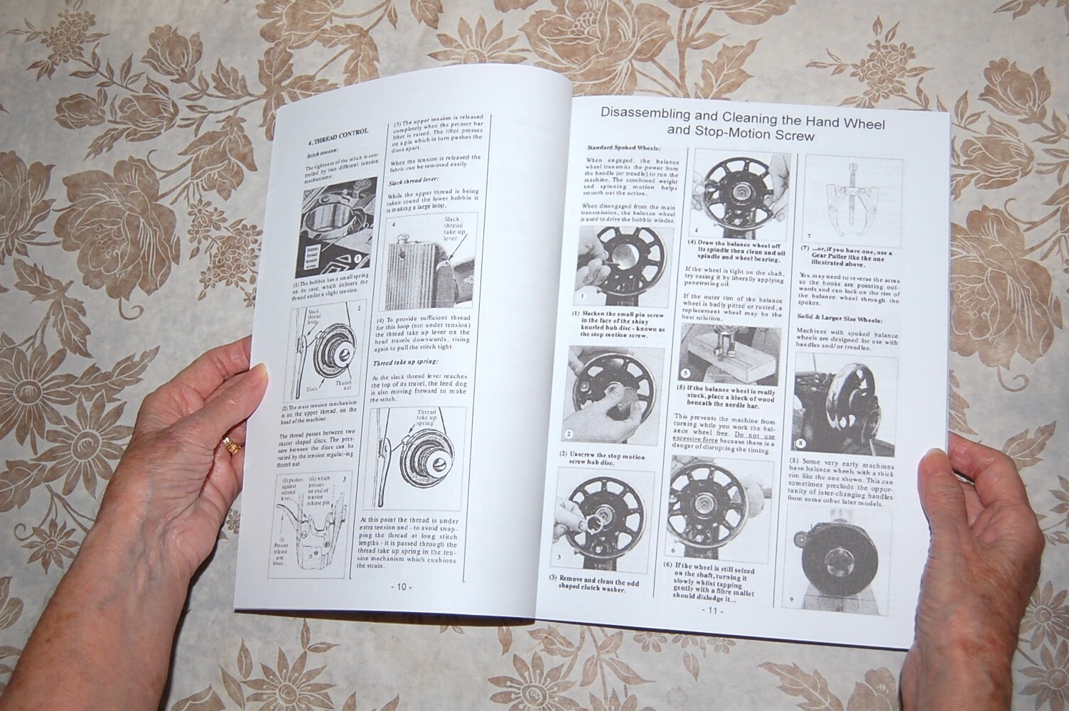 Rare 50-Page Repair and Refurbish Manual for Singer Sewing Machines 66 and 99