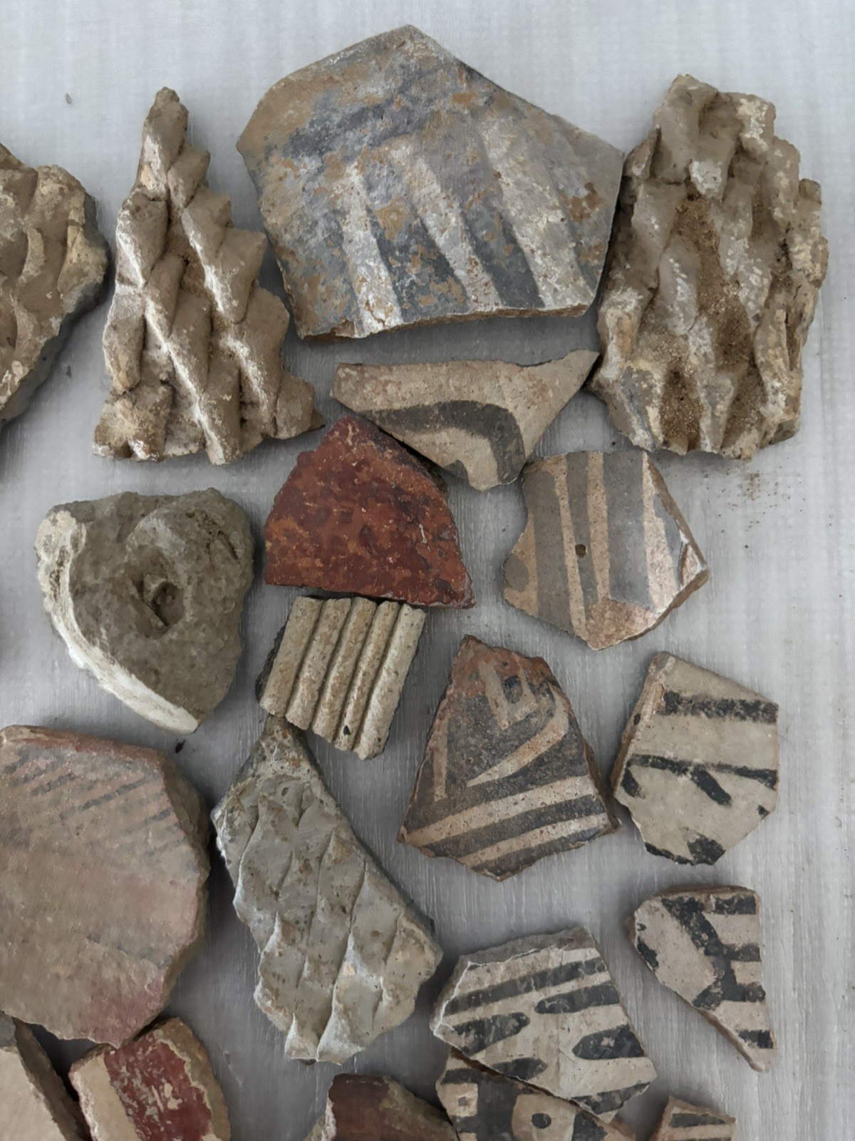 30+ Ancient Anasazi Native American Pottery Shards Arizona L10-C FREE SHIP