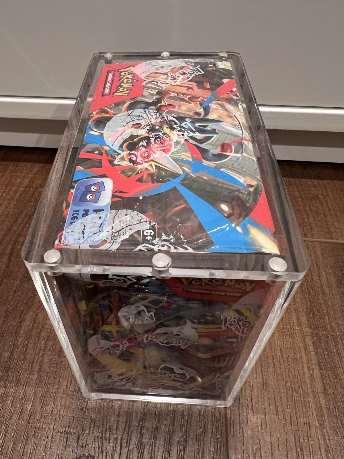 Pokemon Magnetic Booster Box Acrylic Case! Pokémon Card Protective Display!