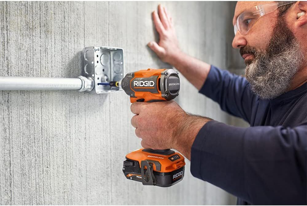 Ridgid 18v Brushless 3-Speed 1/4 in. Impact Driver (Tool Only, bulk packaged)