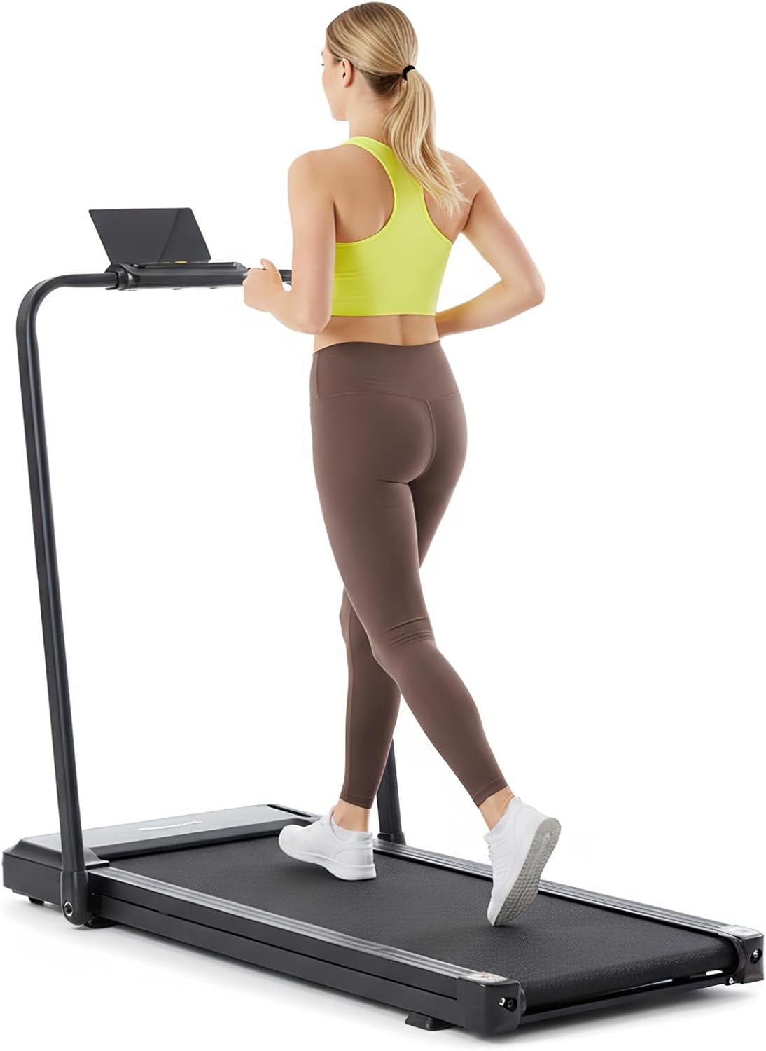 Compact Treadmill Quiet Under-Desk Walking Pad Slim & Portable Design for Home