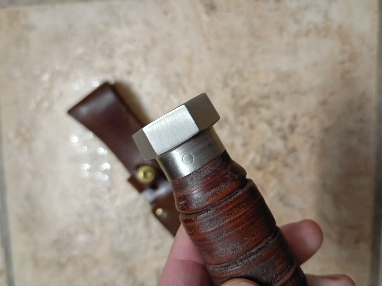 Camillus NY fixed blade survival knife pilot 499