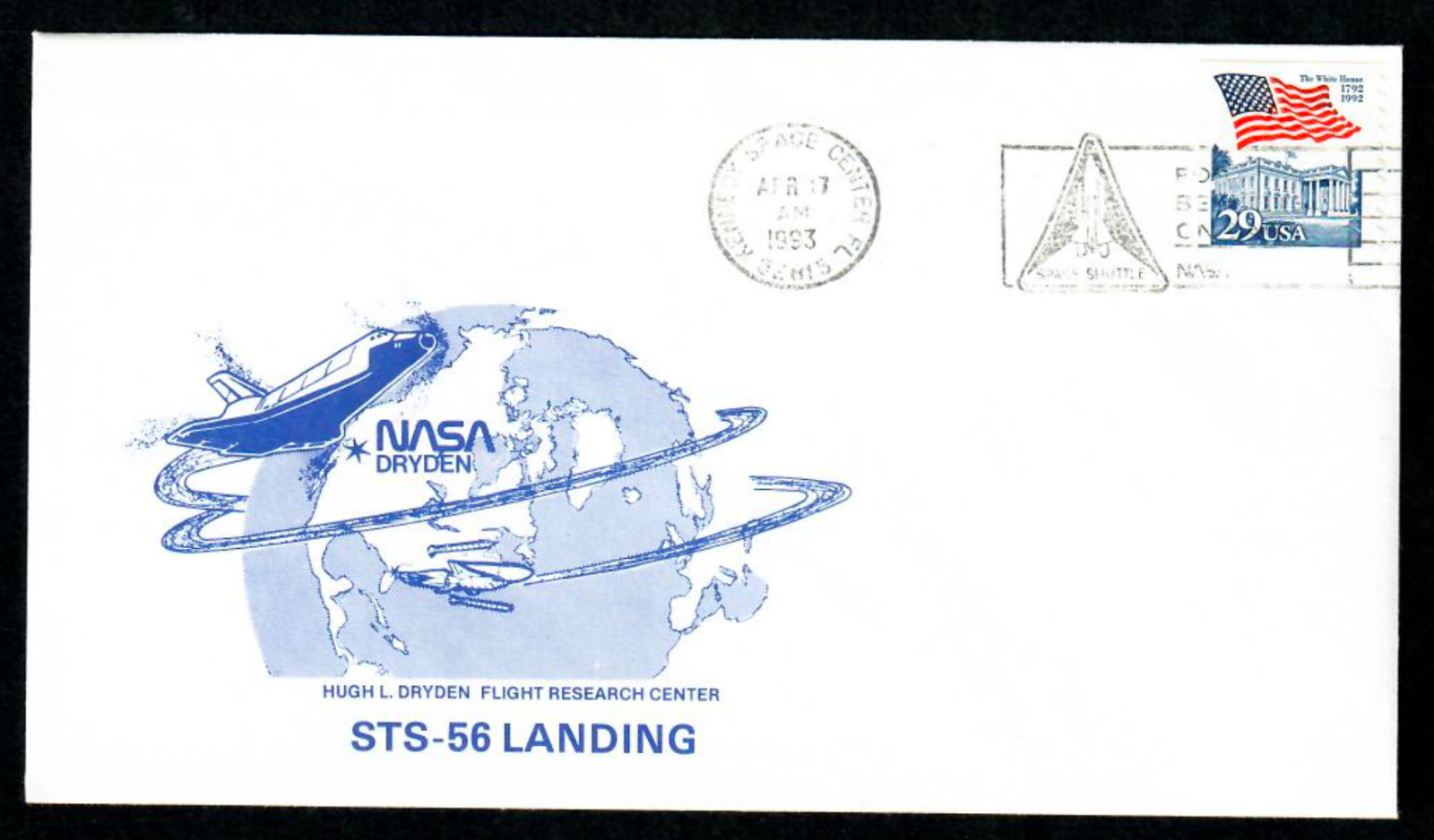 STS-56 Landing Cover