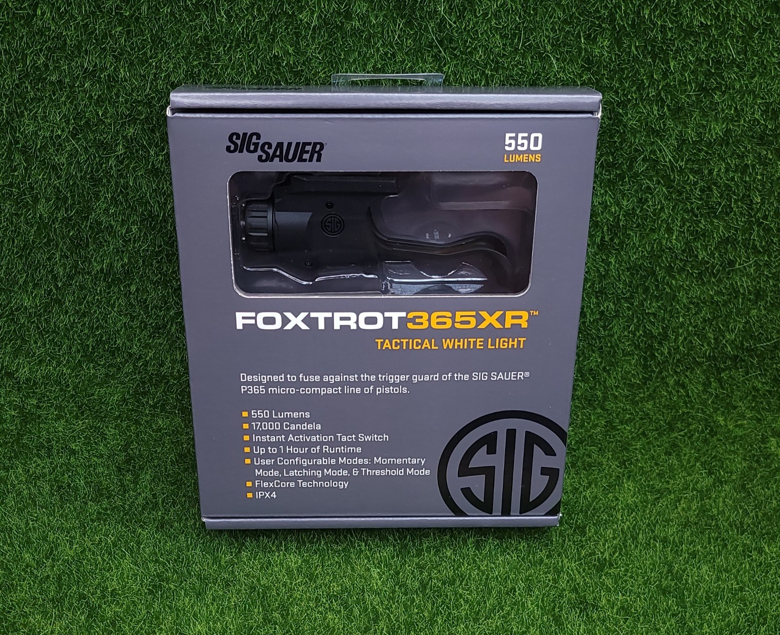 Sig Sauer FOXTROT365XR 550 Lumen Tactical Light Sig P365 P365X P365XL - SOF365X1
