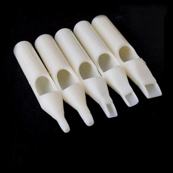 10, 25, 50, 100 Pcs Tattoo Disposable Nozzle Tube Tip Sizes RT DT VT FT U Pick