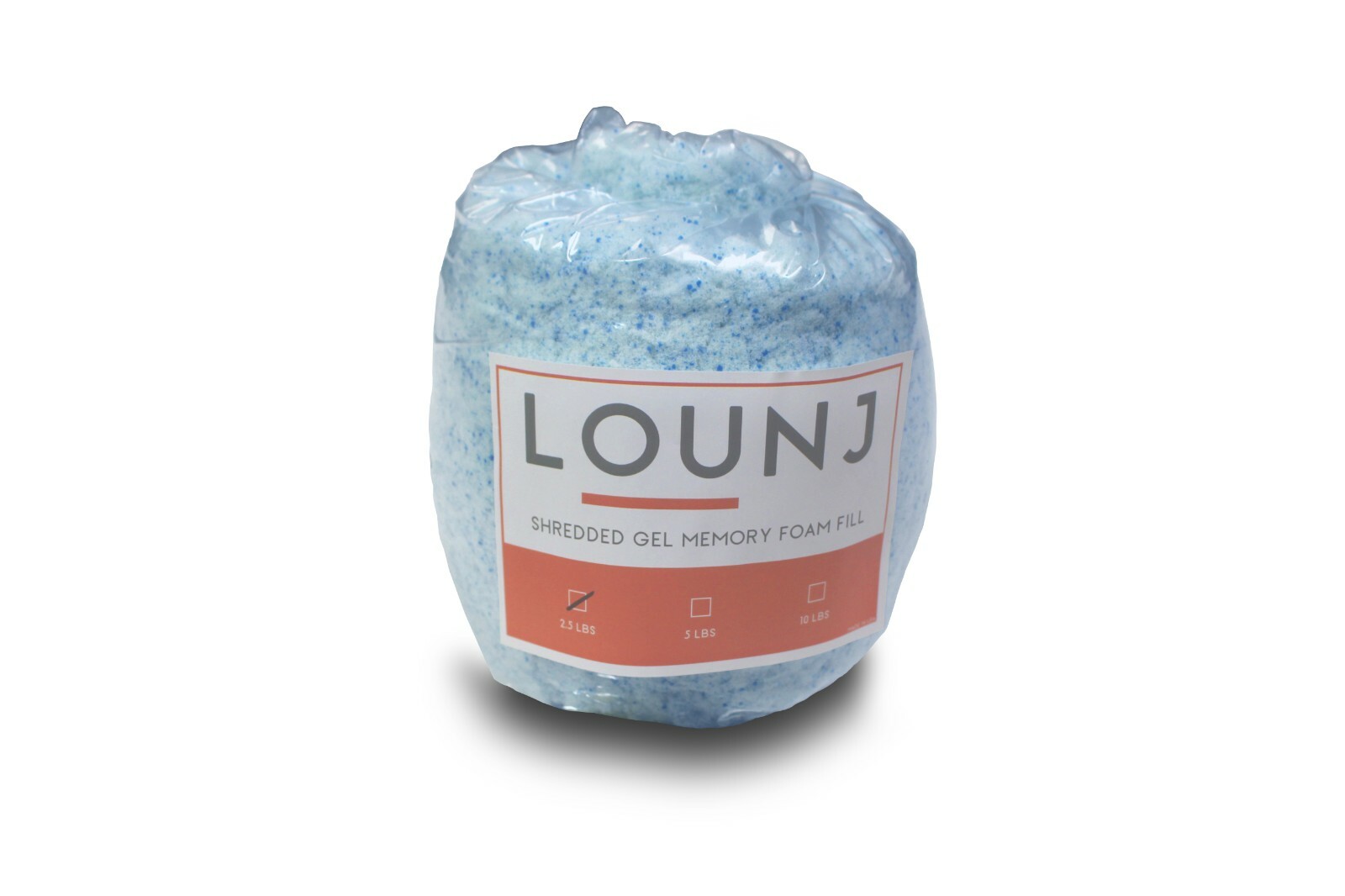 Shredded Gel Memory Foam Fill Refill for Cushions Bean Bags Pillows Dog Pet Bed