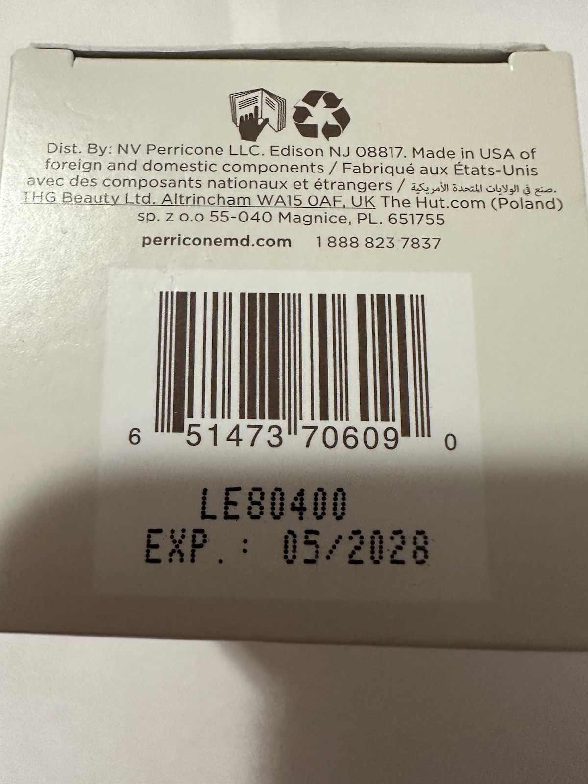 New Perricone MD Face Finishing & Firming Tinted Moisturizer ,Expires 5/2028