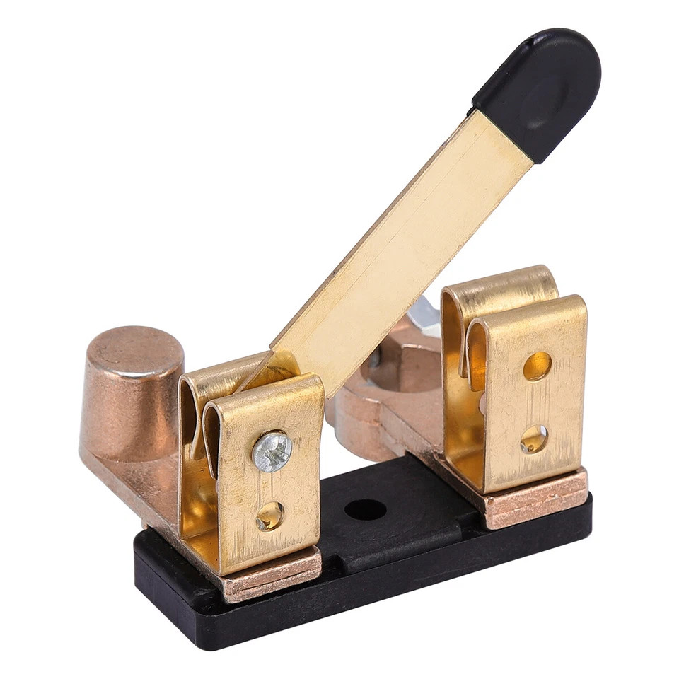 Top Post Battery Disconnect Knife Blade Switch Heavy Duty Car Shut Off 12/24v US