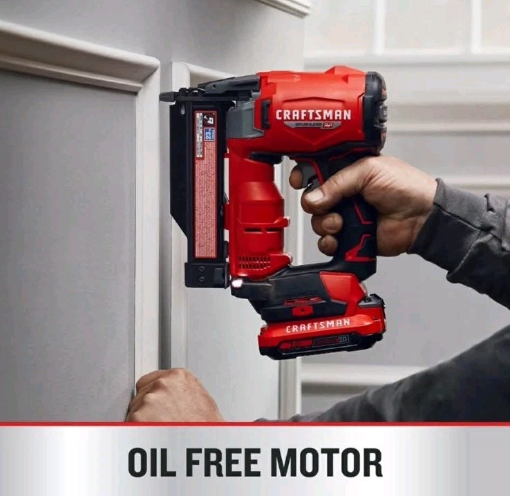 Craftsman V20 CMCN623B 23GA Cordless Pin Nailer Bare Tool Open Box