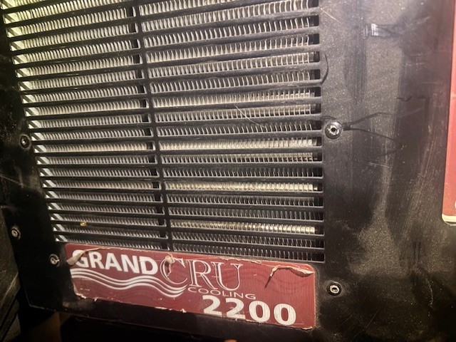 WHISPERKOOL wine cellar cooling system model GRAND CRU 2200 used