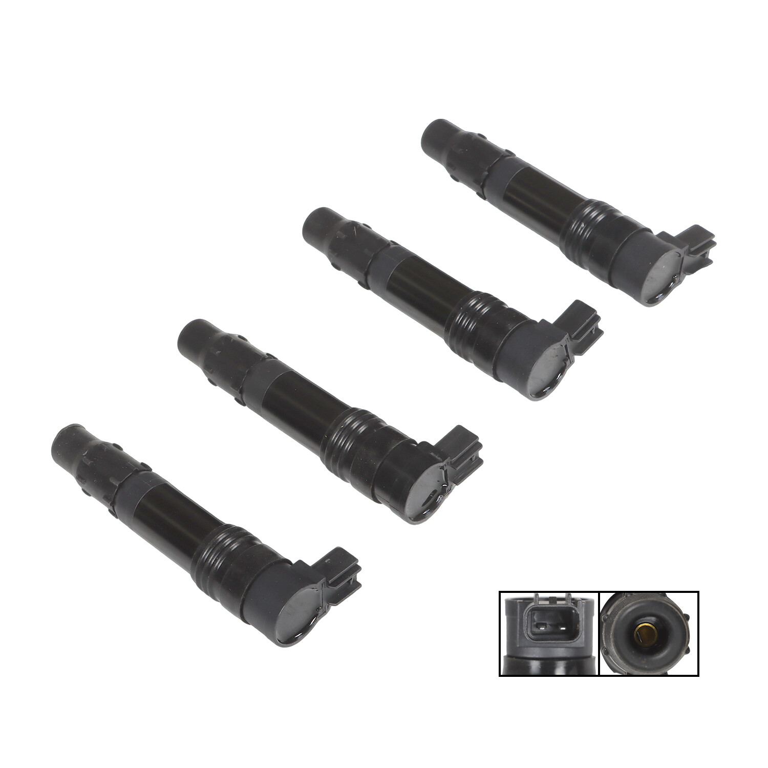 4x Ignition Coils For Suzuki GSX-R600 GSX-R750 GSX-R1000 GSX650F GSX1300BK AN650