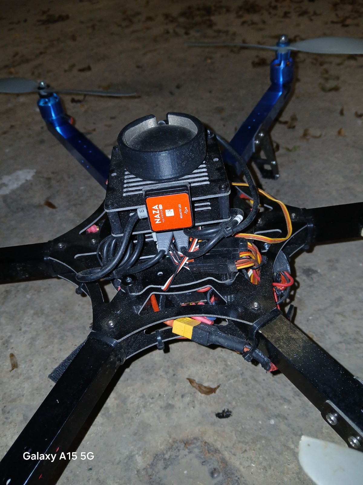 Dji Naza hexacopter drone