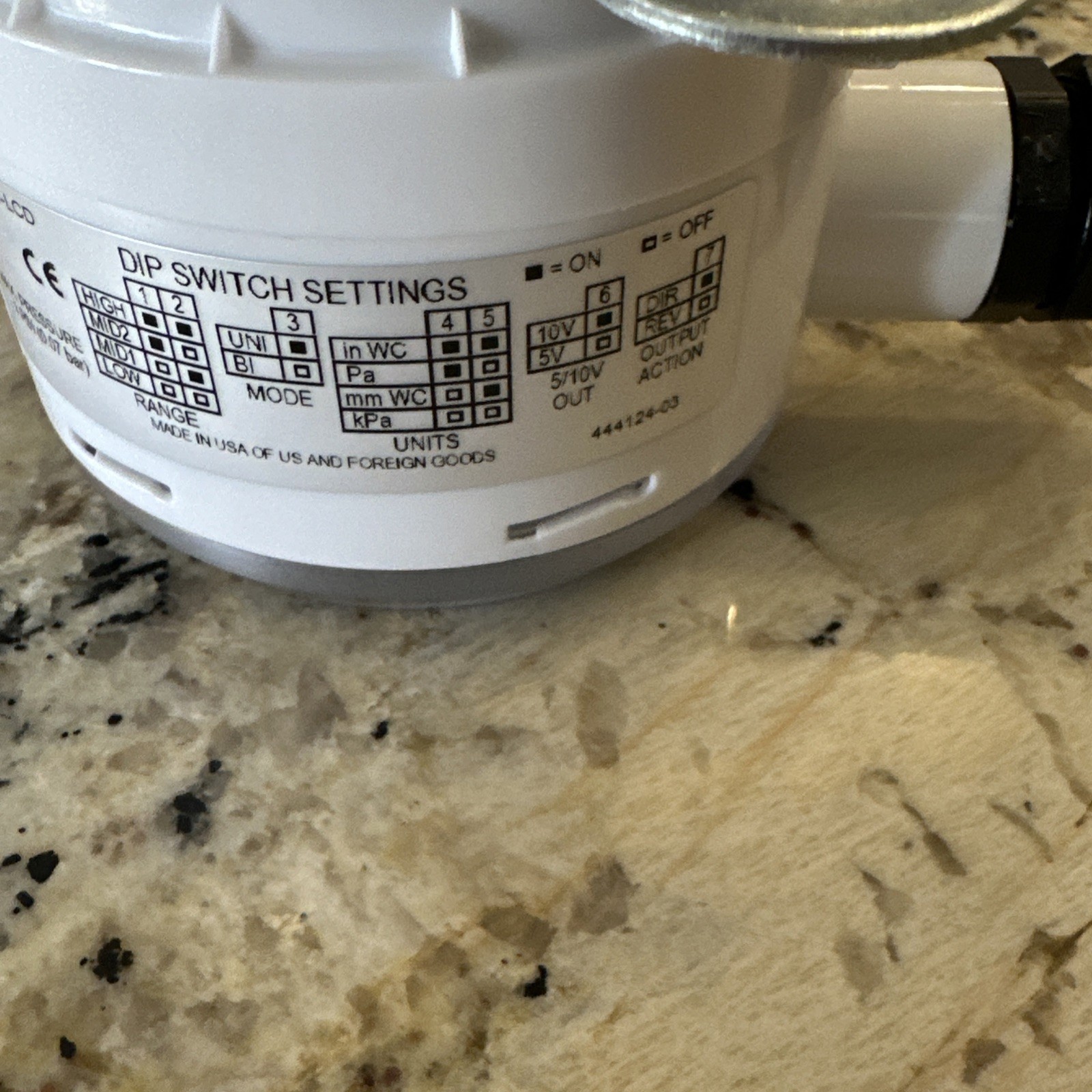 DWYER MS2-W111-LCD Magnesense II Differential Pressure Transmitter FAST SHIP