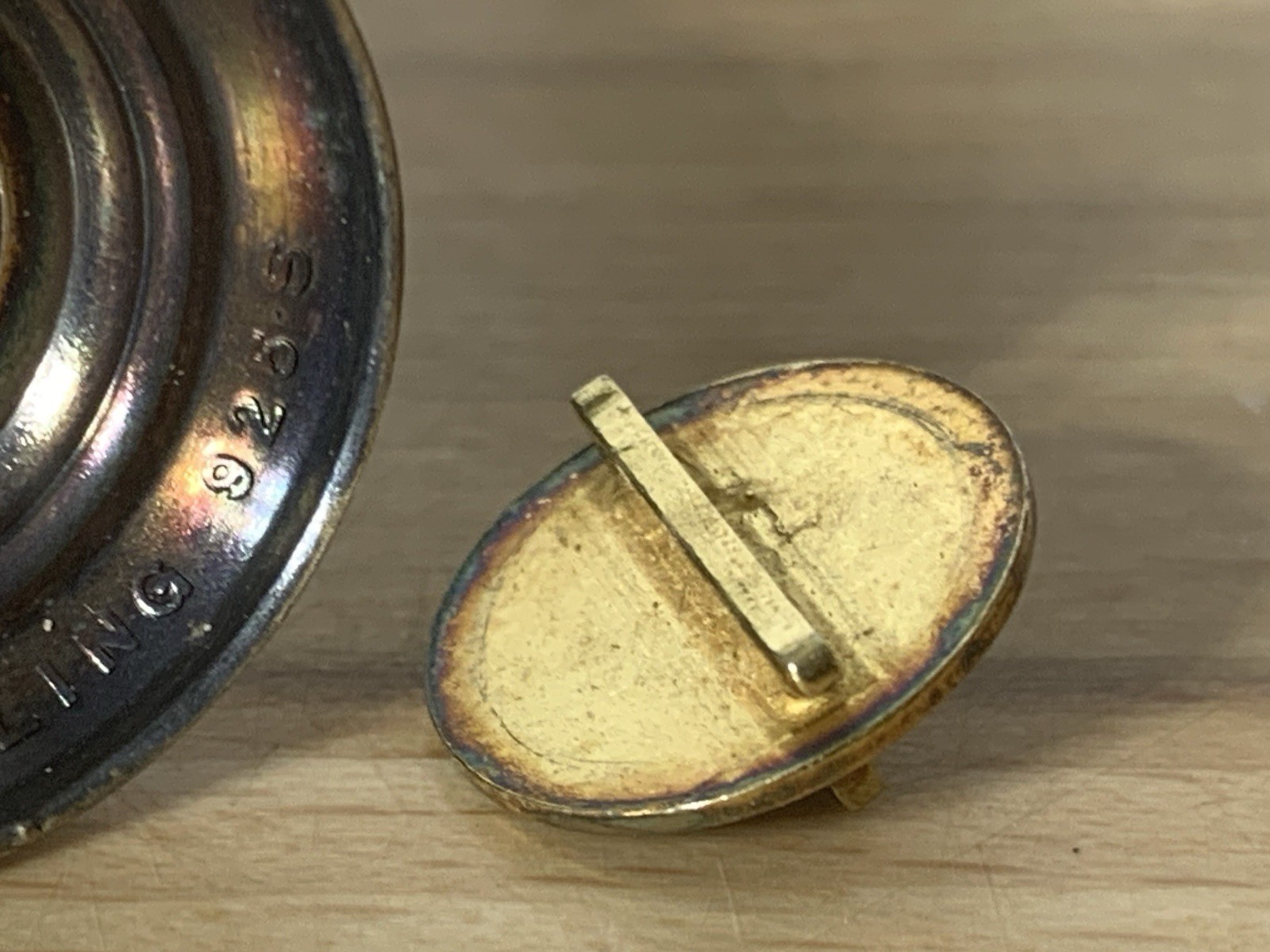 Rare David Andersen Norway 925 Sterling Guilloche Enamel Owl Salt Pepper Shakers