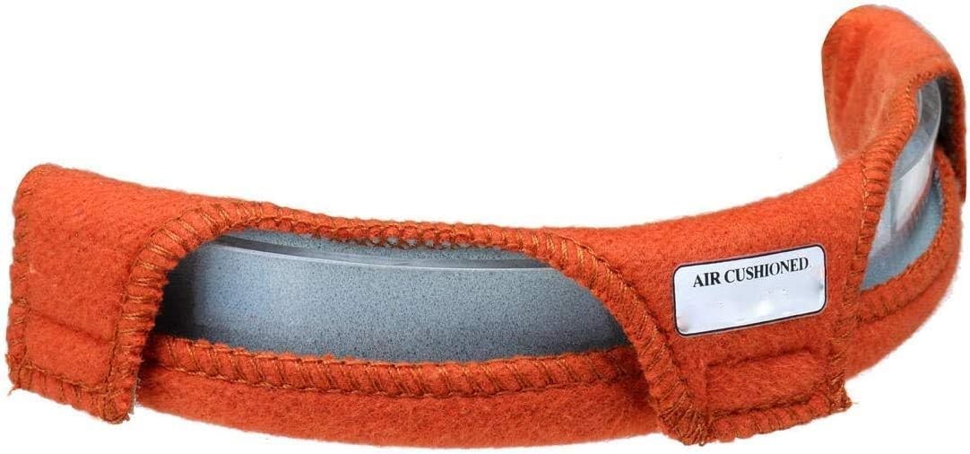 KCHEX 2Pcs Hard Hat Helmet FR Sweatsopad Air Cushioned One Size, Orange