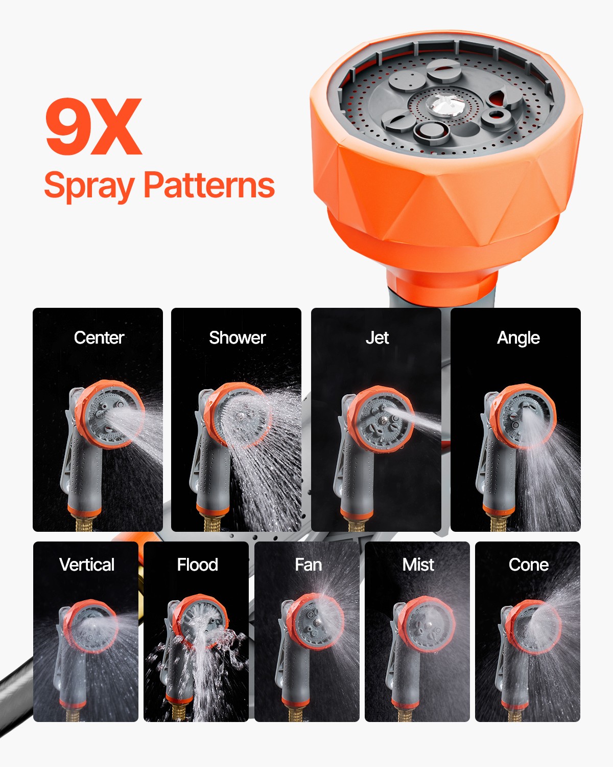 Retractable Garden Hose Reel 1/2 Inch x 84 ft Wall Mounted