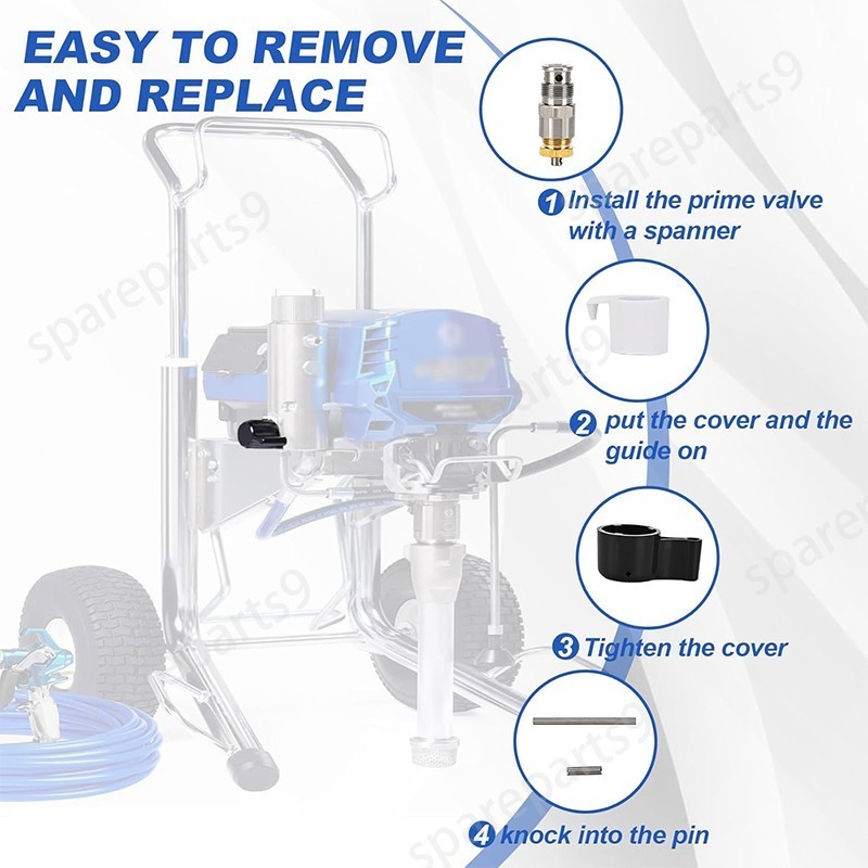 257352 Prime Spray Valve Drain Valve for Graco 695 795 3900 1095 1595 5900 7900