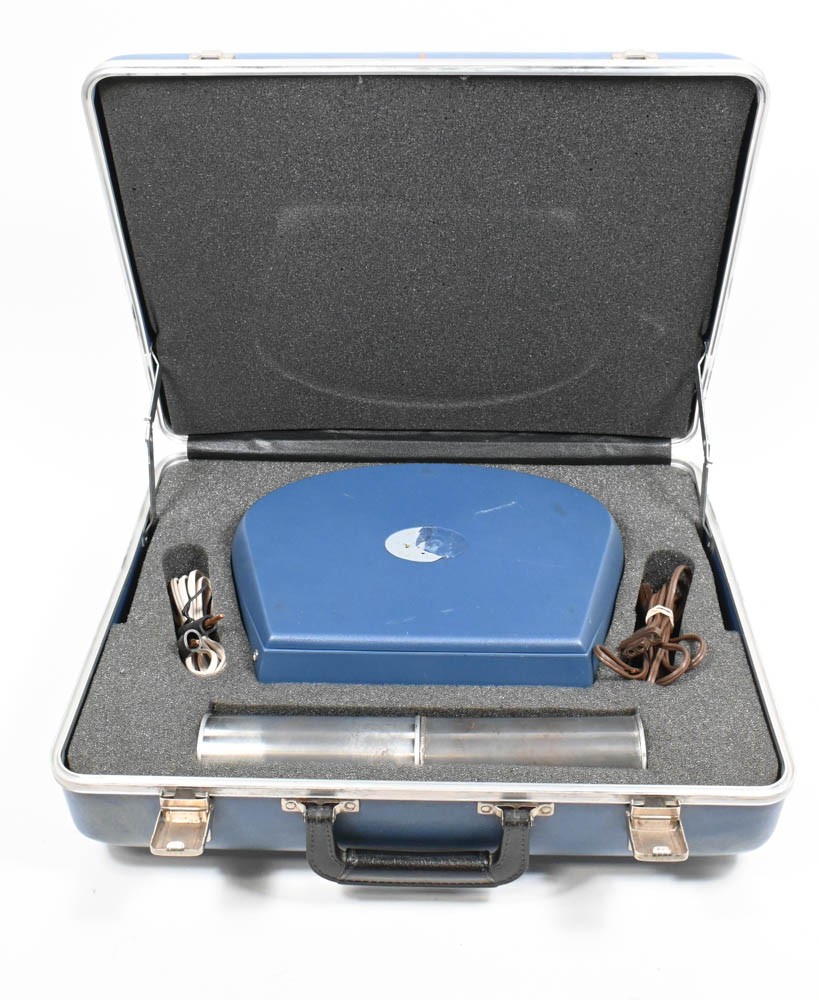Scientology Professional Mark Mk VI E-Meter Hubbard Electrometer BLUE In Case