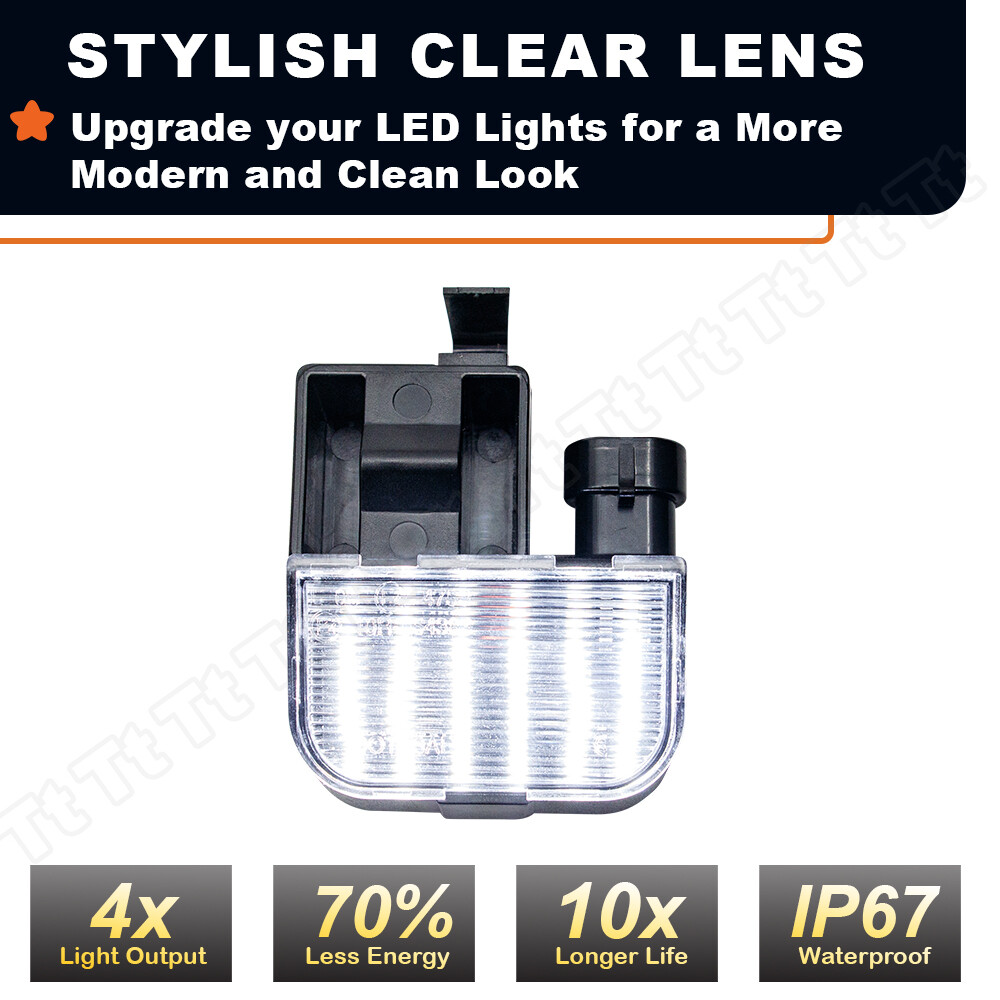 2PCS For Chevy Silverado GMC Sierra 1500/2500/3500 LED Under Hood Light Assembly