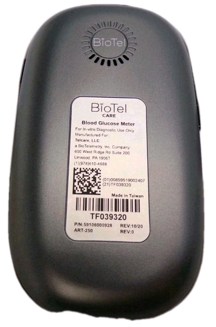 BioTel Care Connected Blood Glucose Monitoring System 59106000928