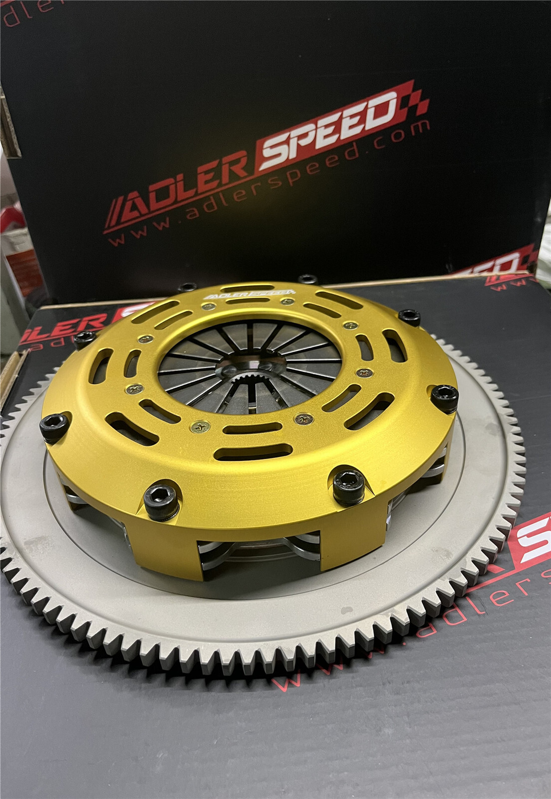 ADLERSPEED TWIN DISC CLUTCH KIT FOR HONDA B-SERIES ACURA B16 B18 B20 STANDARD WT
