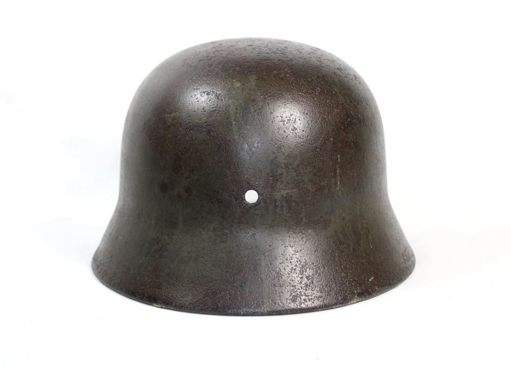 Original WW2 German Heer Single Decal Helmet Shell Size 64