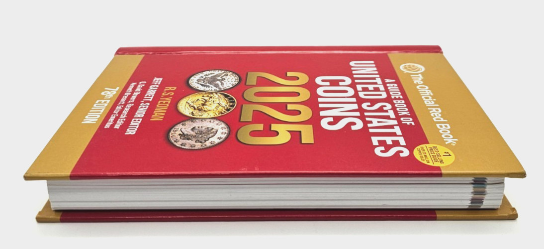 The Official Red Book - 2025 Guide Book of United States Coins Hidden Spiral