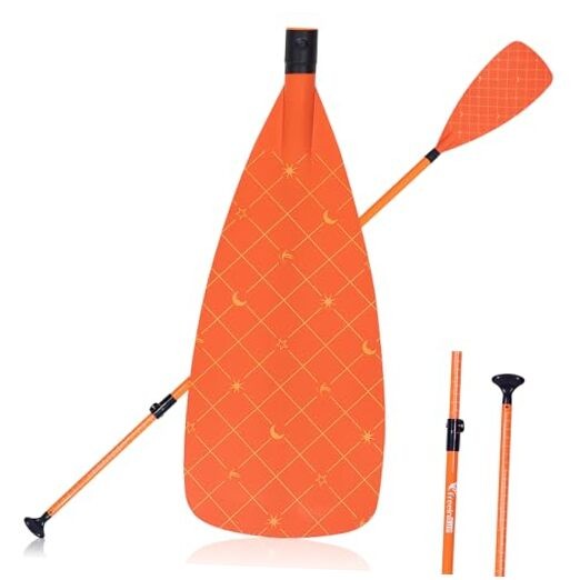 Paddle Board Paddle Effortless Adjustment & Transport Sup Paddle 3 210 Orange