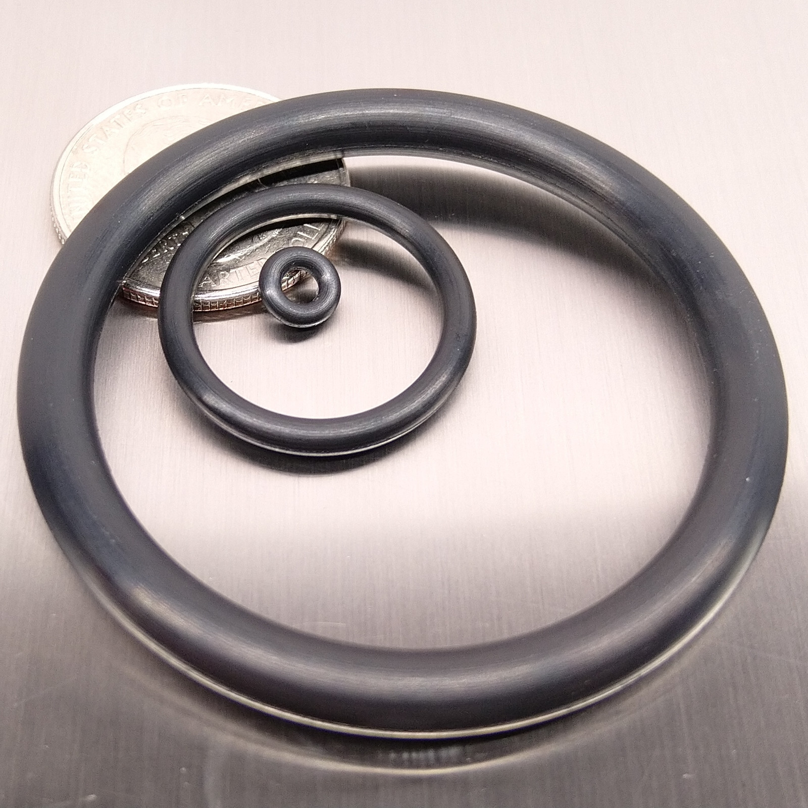 Individual O-Rings, Choose Specific Size, Industrial Buna-N Nitrile Rubber Oring