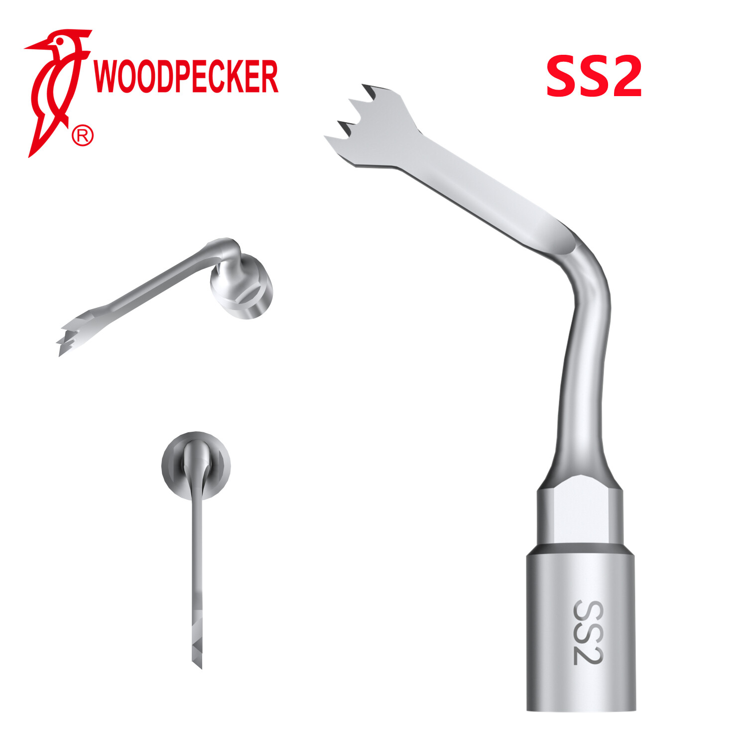 Woodpecker Piezo Bone Surgery Cutting Tips for Surgic Smart & Satelec Handpiece