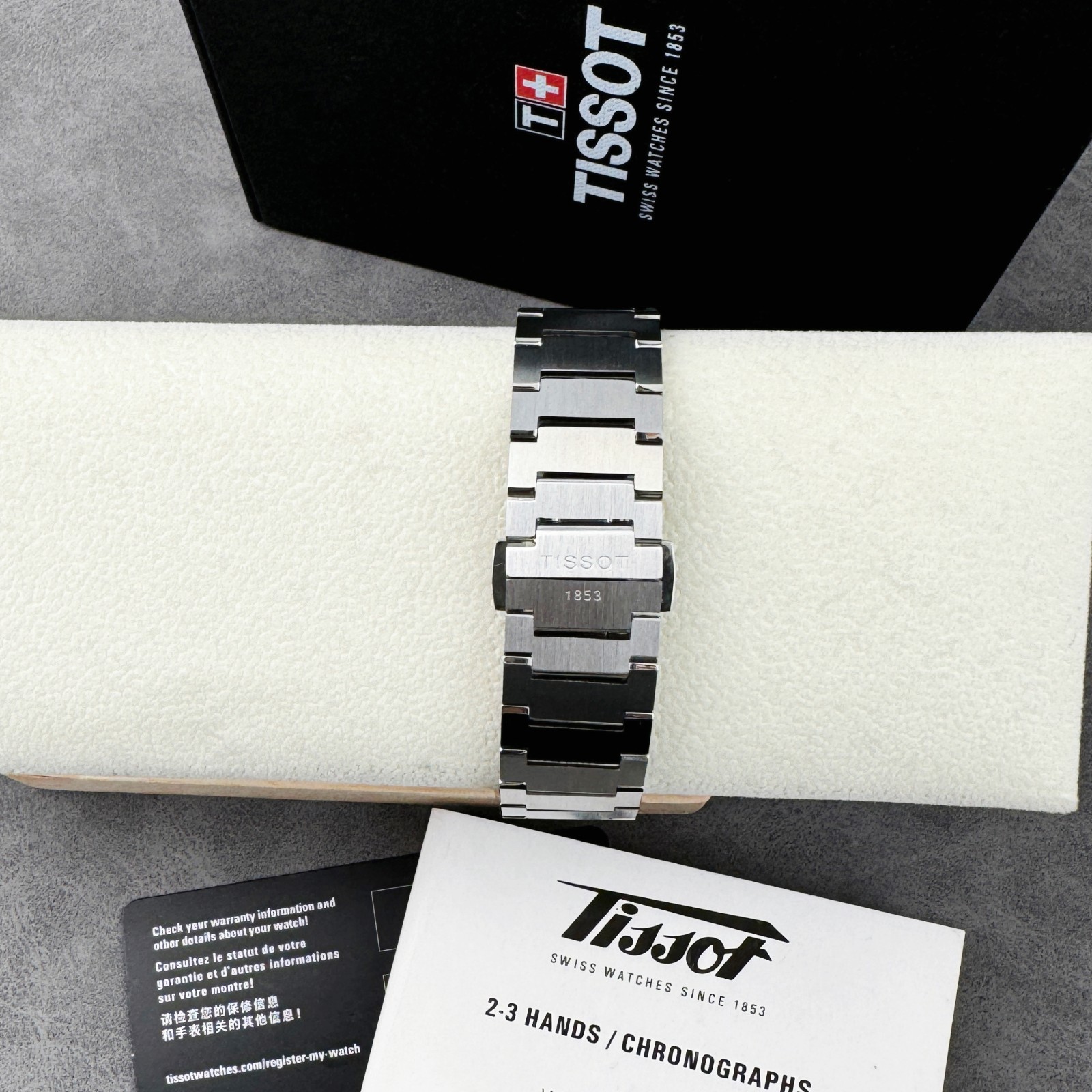 TISSOT PRX 40MM STAINLESS STEEL BLUE DIAL MEN'S WATCH T137.410.11.041.00