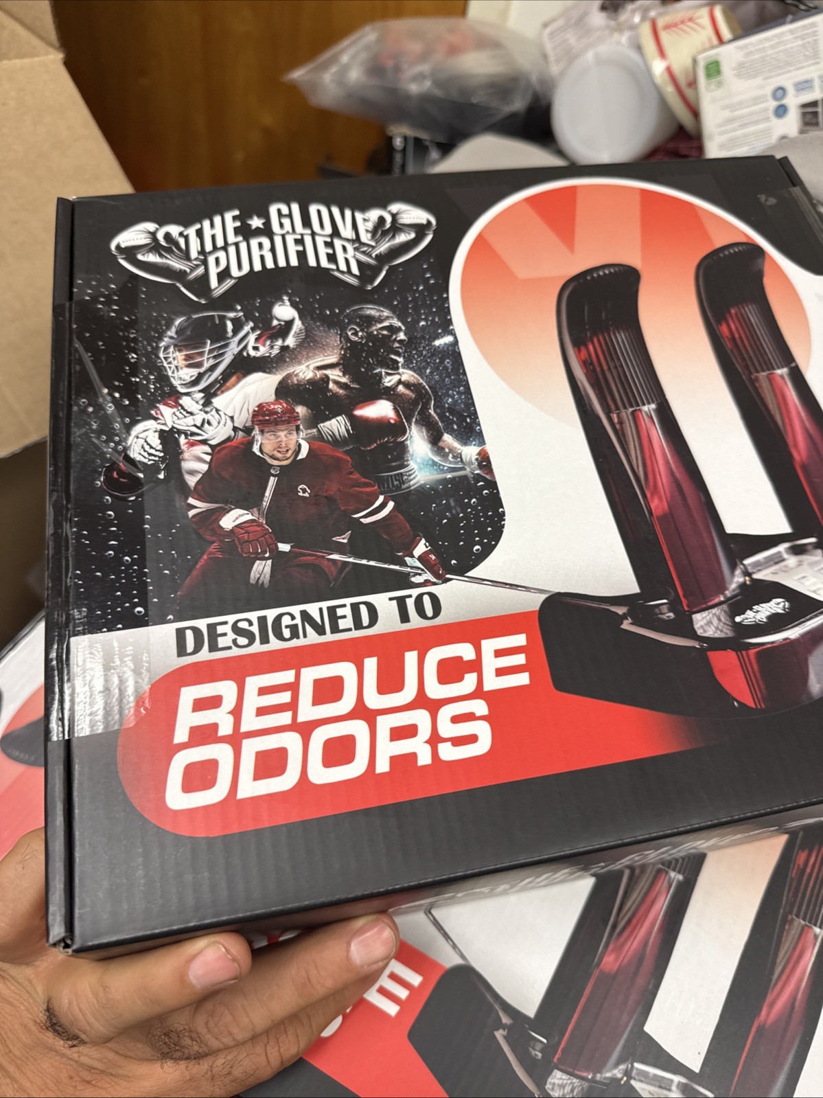 V2 Boxing Glove Drying System with Thermal. eating, Air Treatment Cycle