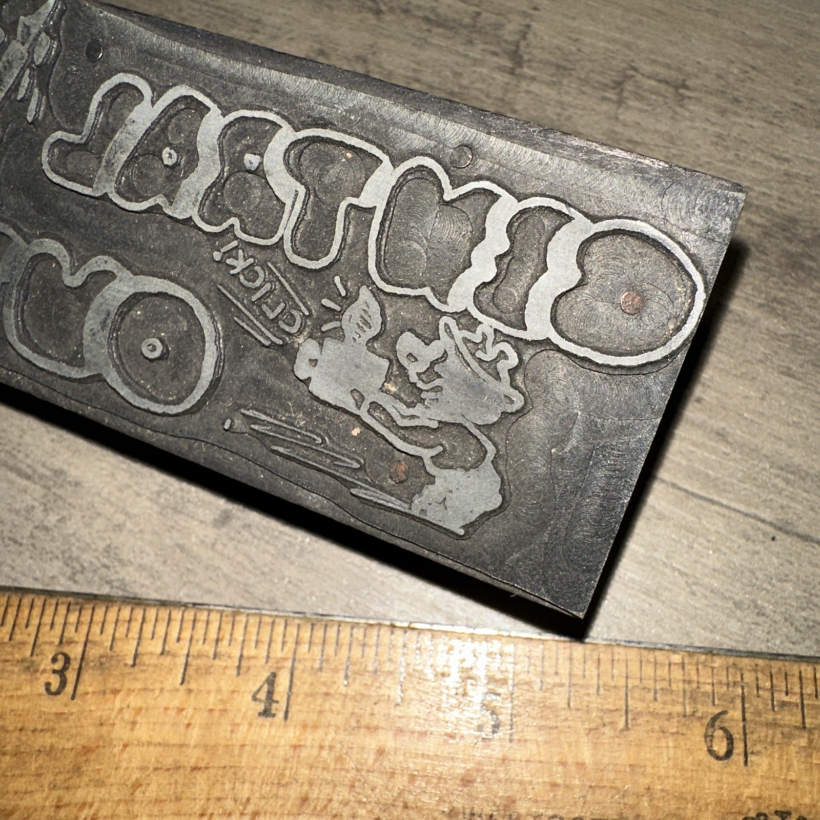 Printing Block “ Central Outlook, Artist And Photographer “ Ad??￼