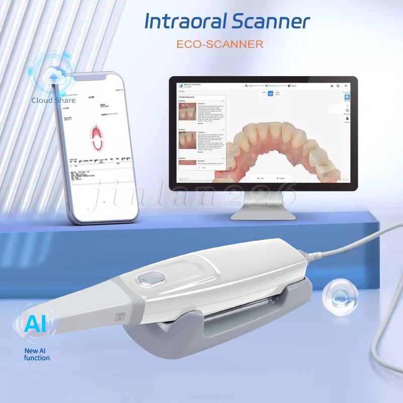 Dental 3D Intraoral Scanner Digital CAD/CAM fast Scanning Time