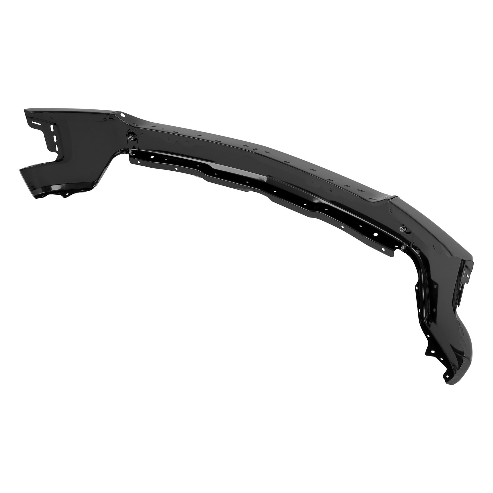 Front Bumper Face Bar Fit For 2019-2022 Chevrolet Silverado 1500 Steel Black